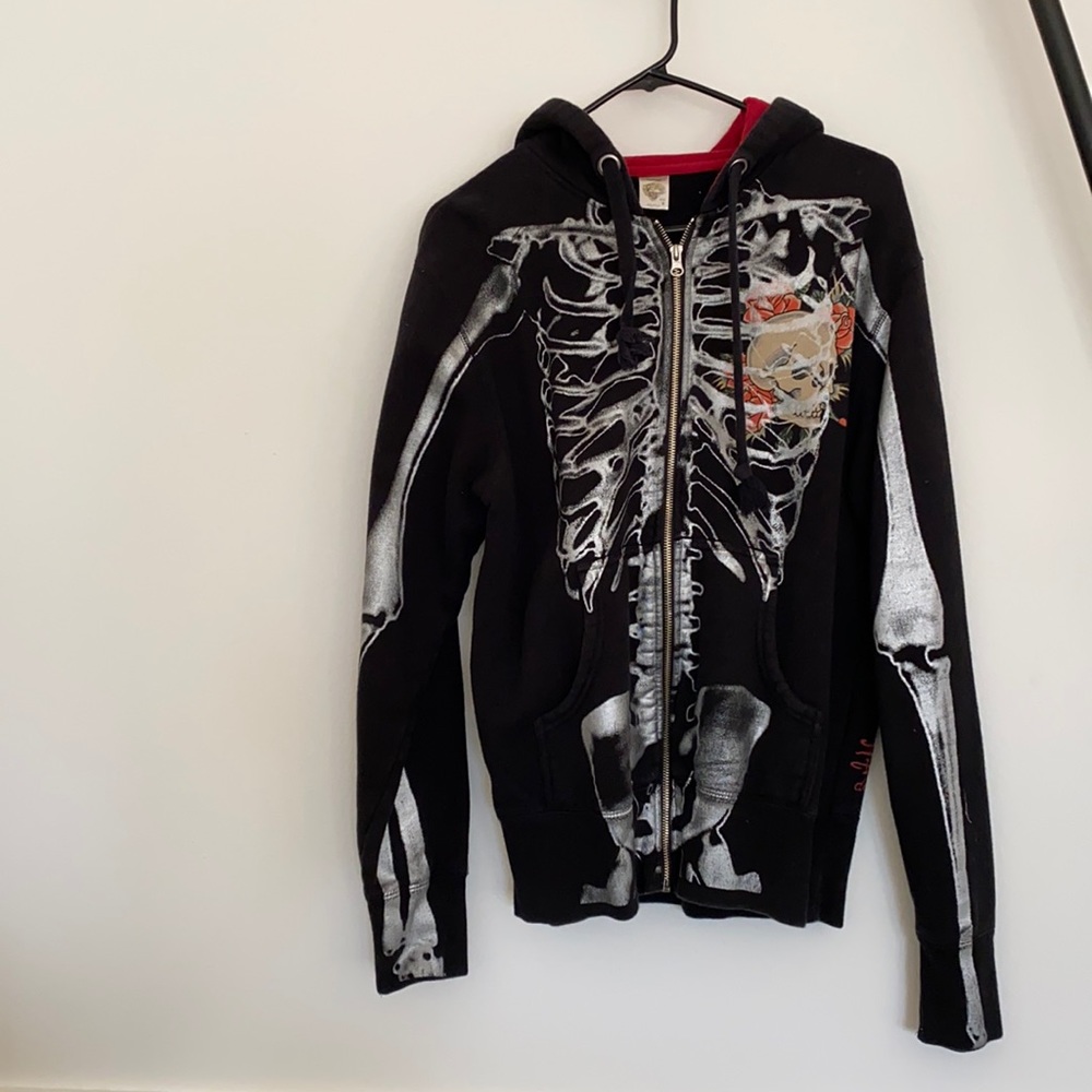 Ed Hardy Skeleton Hoodie